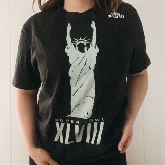 Tops - Super Bowl XLVIII Navy Tee